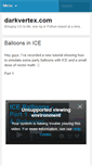 Mobile Screenshot of darkvertex.com